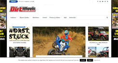 Desktop Screenshot of dirtwheelsmag.com